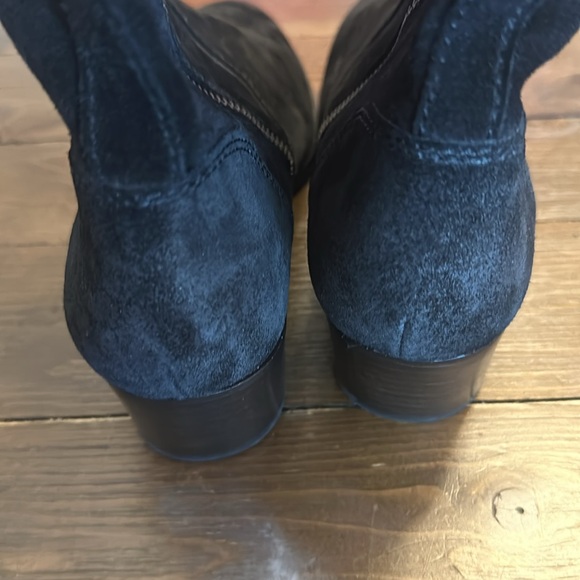 Gorgeous FRYE Clara Tassel Over Knee Women's Black Suede Boot - Picture 7 of 14